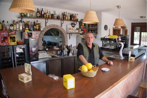 Mario, the owner of the bar